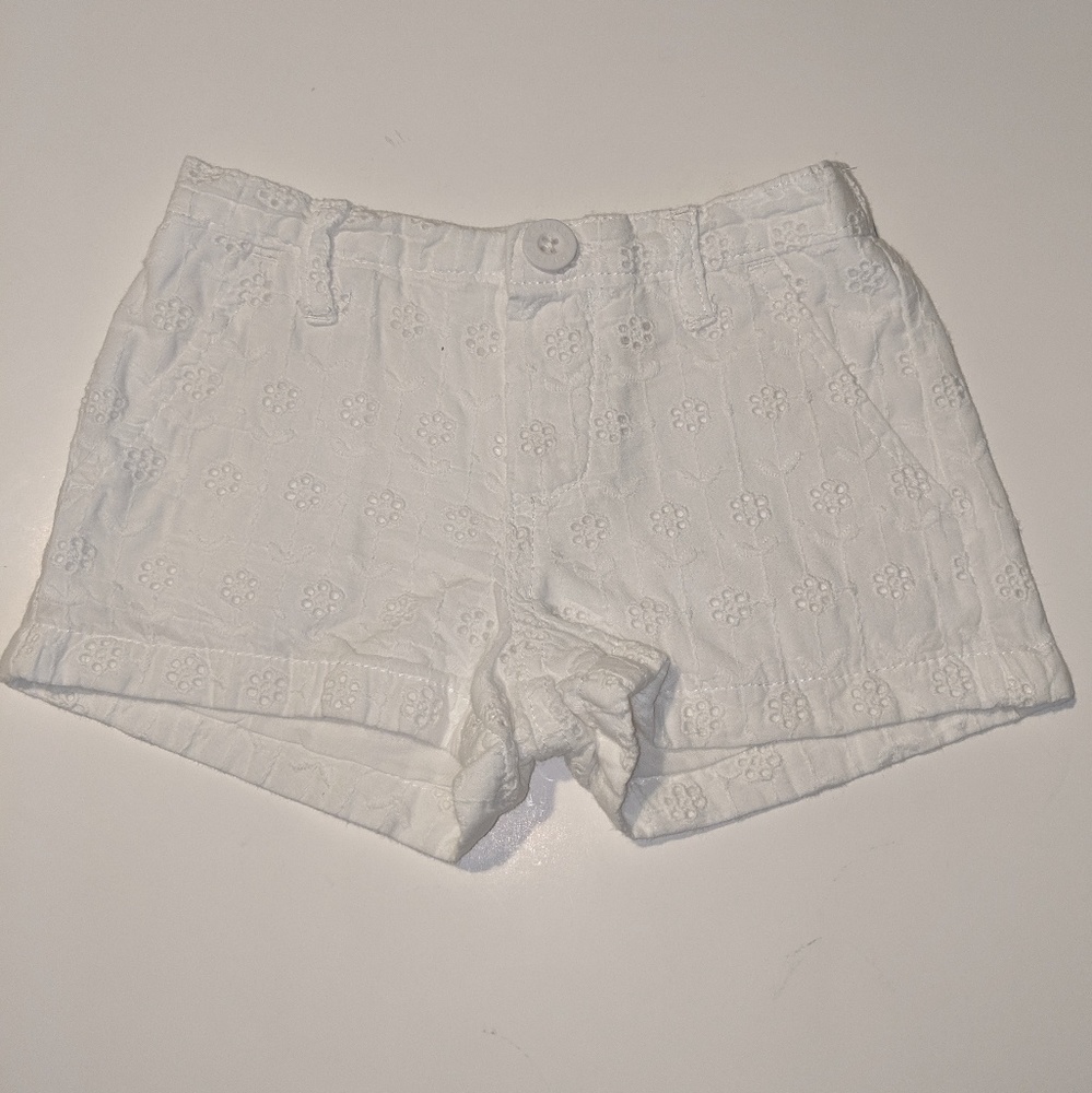 Oshkosh B'gosh girls white shorts